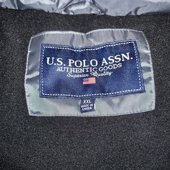 Heavy duty US Polo Association puffer jacket. - Picture 2 of 5